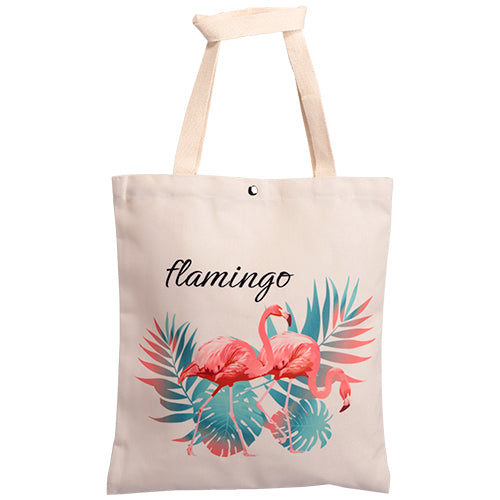 Flamingo canvas tote bags best sale