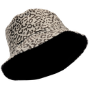 Grey Leopard Bucket Hat