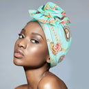 Chain Print Turban Hat