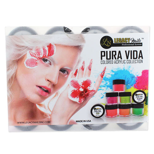 Pura Vida Collection 12 Piece Acrylic Powder