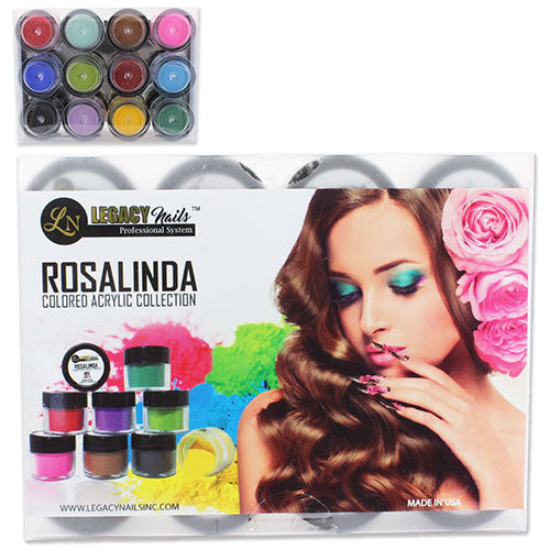 Rosalinda Collection 12 Piece Acrylic Powder