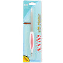 7" Sapphire File w/ Nail Trimmer