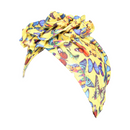 Butterfly Print Turban Hat