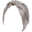 Solid Sparkle Turban Hat