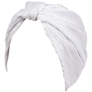 Solid Sparkle Turban Hat