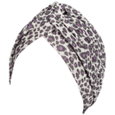 Leopard Sparkle Turban Hat