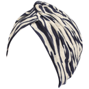 Zebra Print Turban Hat