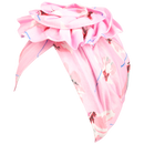 Flower Print Turban Hat