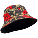 Rose Graphic Bucket Hat