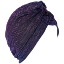 Metallic Turban Hat