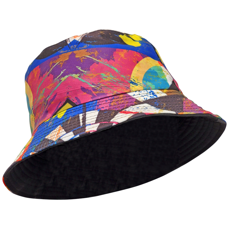 Graphic Print Bucket Hat