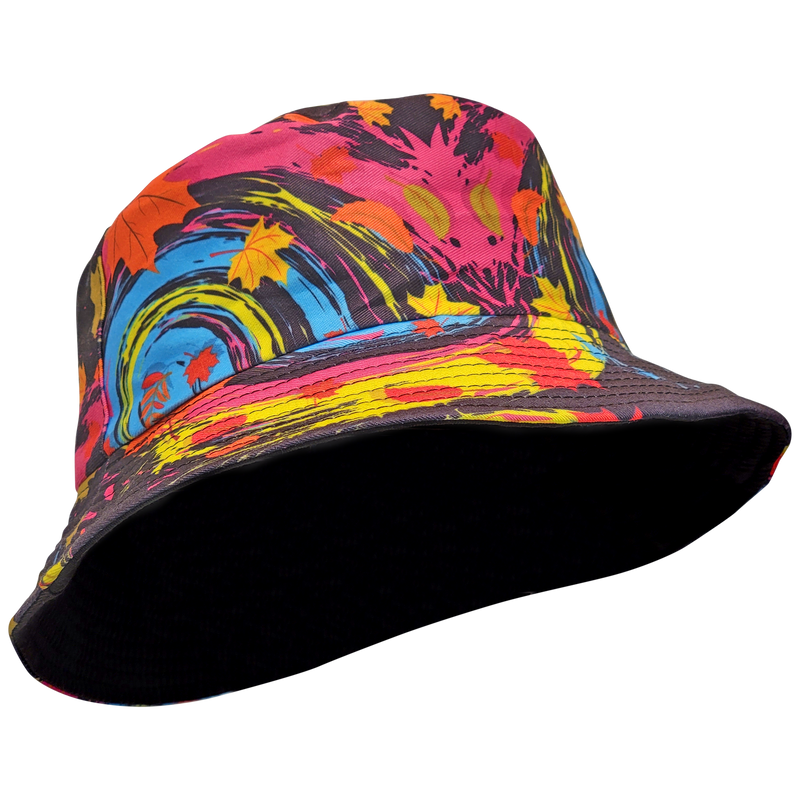 Graphic Print Bucket Hat