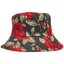 Rose Graphic Bucket Hat