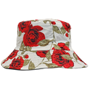 Rose Graphic Bucket Hat