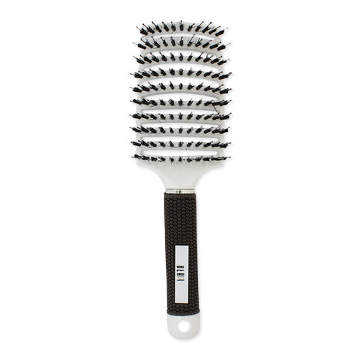 Curved Vent Brush With Boar Bristles