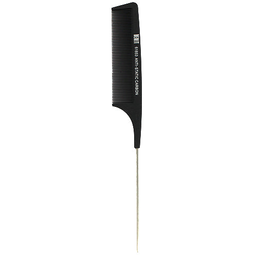 Carbon Metal Pin Tail Comb