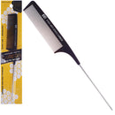 Carbon Metal Pin Tail Comb