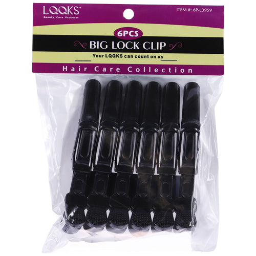 Big Lock Sectioning Clip 6 Pc