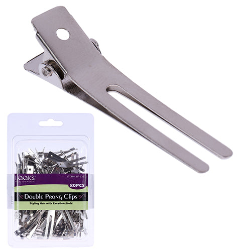 Double Prong Clips 70 Ct