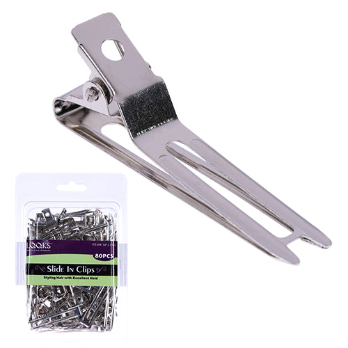 Slide-In Double Prong Clips 70 Ct