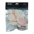Assorted Cosmetic Sponge 20 Pc