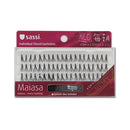 Sassi Individual Knot Free Long Double Eyelashes w/ Glue