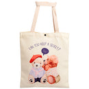Teddy Couple Canvas Tote Bag